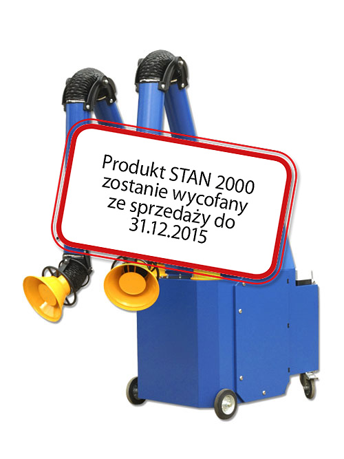 Stan 2000 z systemem oczyszczania wkładów filtracyjnych