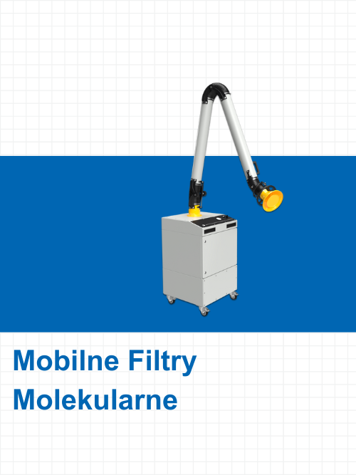 Mobilne Filtry Molekularne do odciągu lotnych związków organicznych